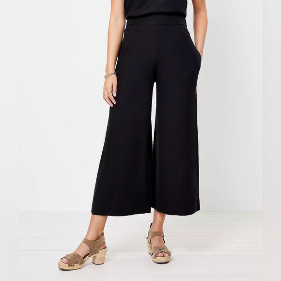 LOFT Pants - LOFT Beach Wide Leg Linen Pants